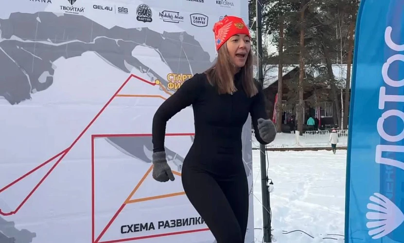 «Лотос» поддержал международный забег LAKE ICE RACE на Тургояке